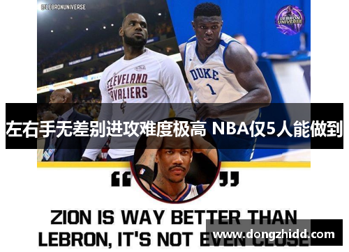 左右手无差别进攻难度极高 NBA仅5人能做到